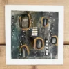 Organic Tribal Abstract Print with Rustic Earth Hue by Susan Olivio
