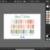 Affinity Designer Color Palette Bundle | Almost Spring | Color Swatches | Instant Download | Digital Color | Affinity Photo | 30 Colors