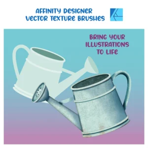 Affinity Designer Vector Brush Set | Volume 4 | Texture Brushes | 24 Brushes | Vector Brushes not Raster | Digital Painting