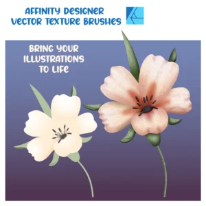 Affinity Designer Vector Texture Brush Set | Volume 7 | 24 Brushes | Vector Brushes not Raster | Digital Painting