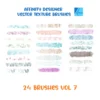 Affinity Designer Vector Texture Brush Set | Volume 7 | 24 Brushes | Vector Brushes not Raster | Digital Painting