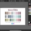Affinity Designer Color Palette Bundle | Berry Patch | Color Swatches | Instant Download | Digital Color | Affinity Photo | 30 Colors