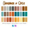 Affinity Designer Color Palette Bundle | Cinnamon Spice | Color Swatches | Instant Download | Digital Color | Affinity Photo | 30 Colors