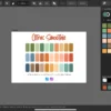 Affinity Designer Color Palette Bundle | Citrus Smoothie | Color Swatches | Instant Download | Digital Color | Affinity Photo | 30 Colors