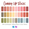 Affinity Designer Color Palette Bundle | Coming Up Roses | Color Swatches | Instant Download | Digital Color | Affinity Photo | 30 Colors