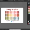 Affinity Designer Color Palette Bundle | Coming Up Roses | Color Swatches | Instant Download | Digital Color | Affinity Photo | 30 Colors