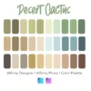 Affinity Designer Color Palette Bundle | Desert Cactus| Color Swatches | Instant Download | Digital Color | Affinity Photo | 30 Colors