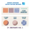 Affinity Designer Vector Texture Brush Set | Volume 1 | 24 Brushes | Vector Brushes not Raster | Digital Painting